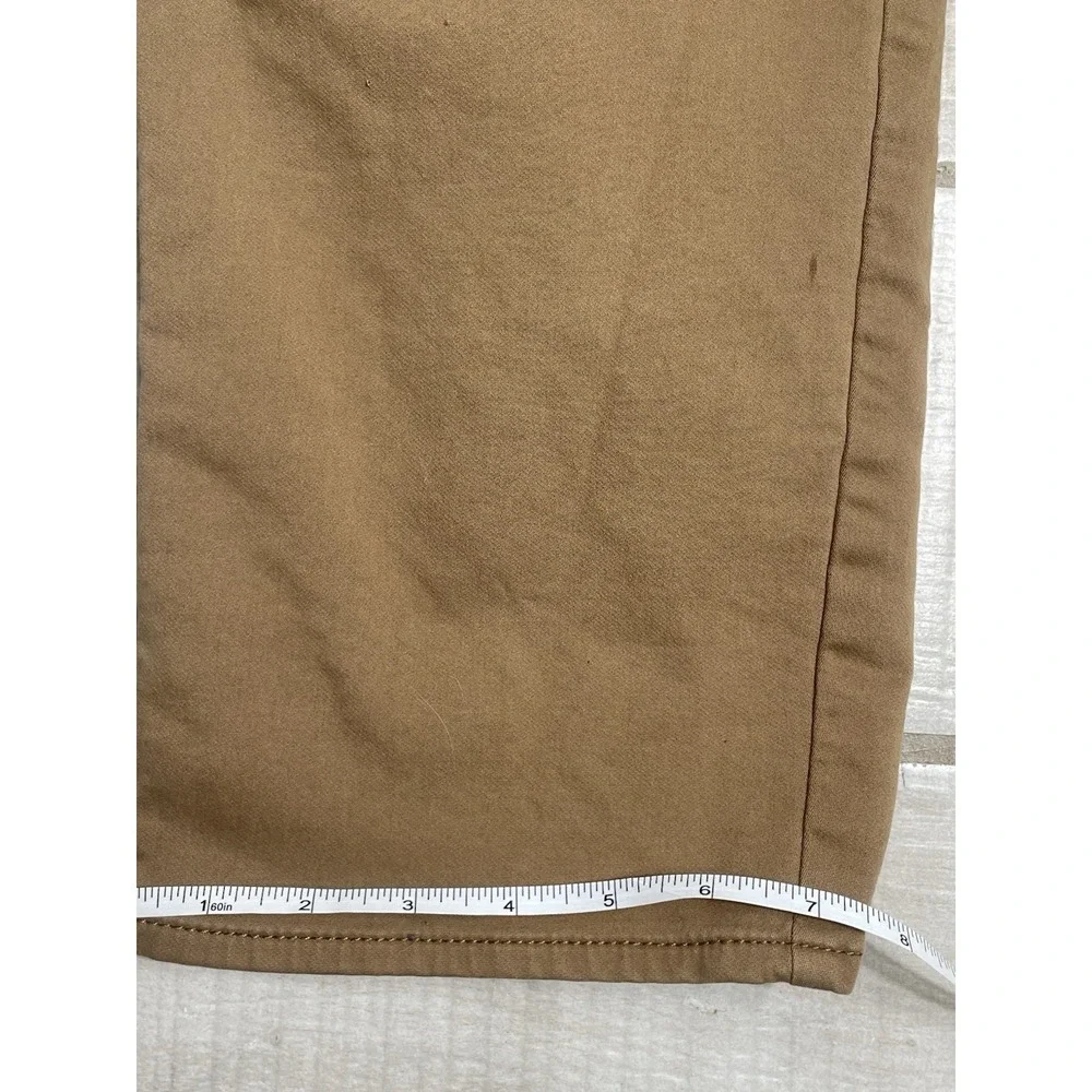 Banana Republic Mens Stretch 5‎ Pocket Pant Cotton Spandex Dark Tan 40x30(27)